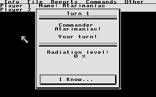 Stratagem atari screenshot